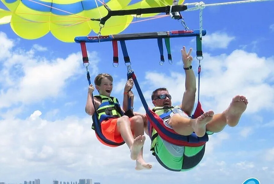 6. Cancun Jet Ski & Parasailing Experience