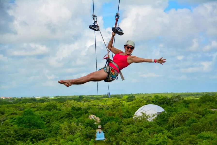 1. Zipline Mega Splash
